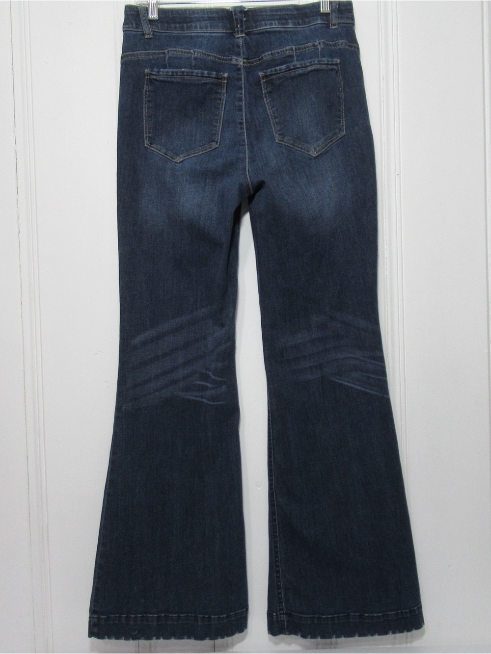 Democracy AB Technology Comfort Waist Flared Wide Leg Denim Jeans Size 10 - Picture 3 of 16